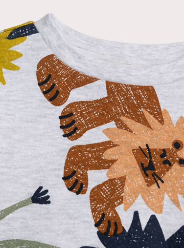 Grey PYJAMA XEGOPYJLION / 25WH1238PYJJ920