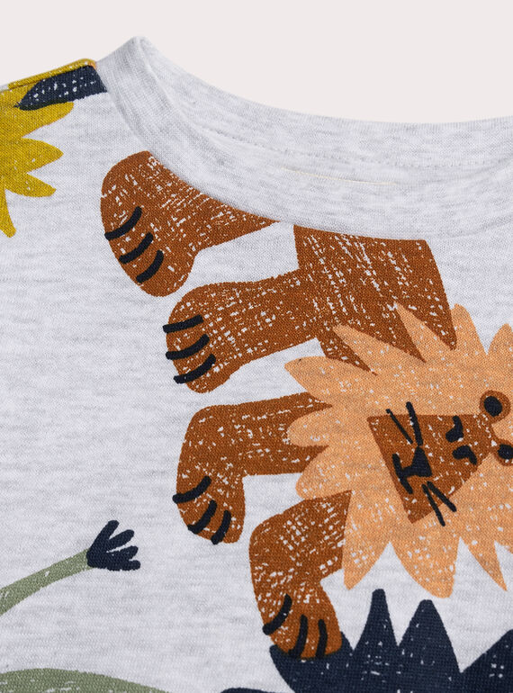 Grey PYJAMA XEGOPYJLION / 25WH1238PYJJ920