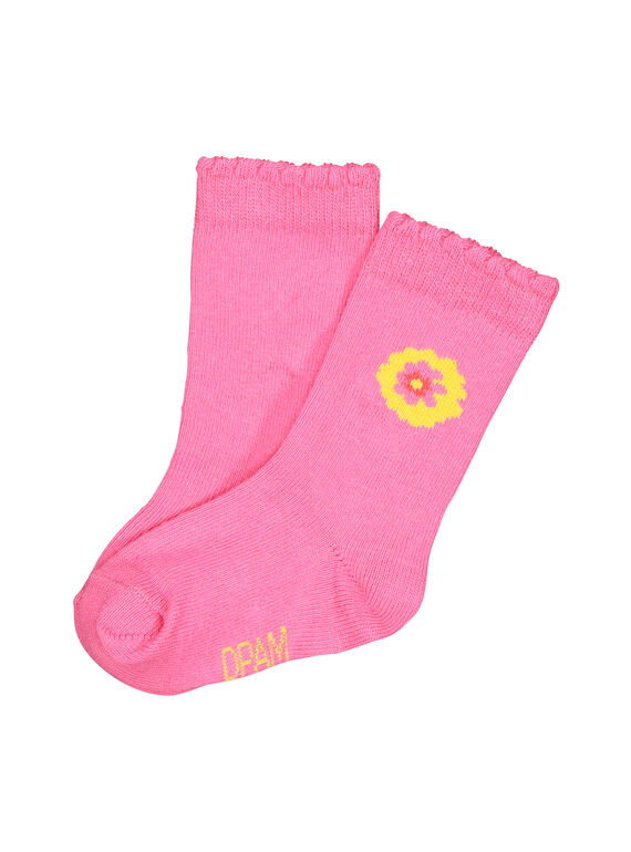Baby girls' mid length socks FYIJOCHO3A / 19SI0933SOQ030