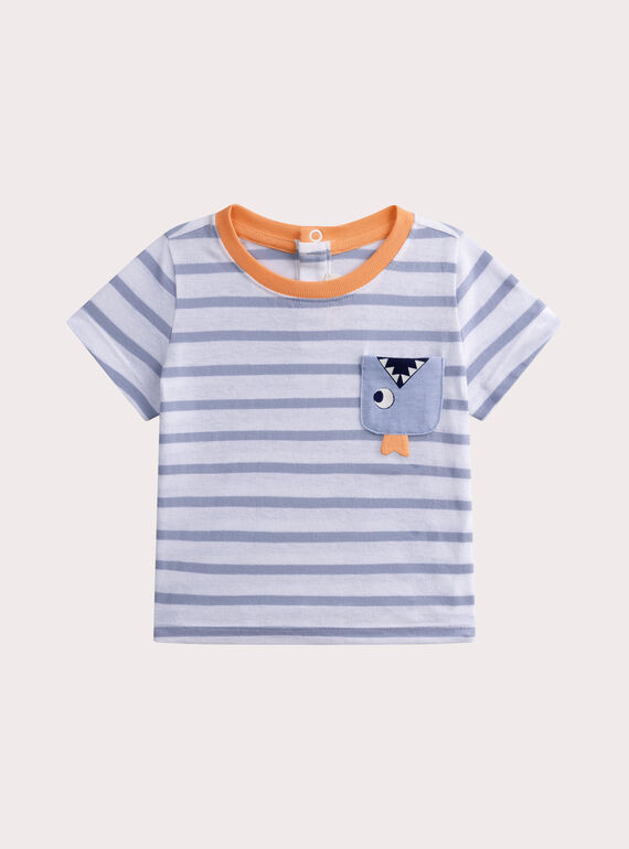 Blue TEE SHIRT SS WUTATI1 / 25SG10U2TMCC208