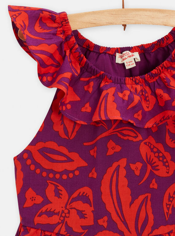 Purple DRESS TAMUMROB2 / 24S901R2ROB712