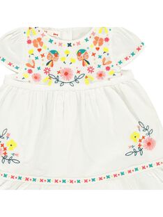 Baby girls' dress CIFRIROB4 / 18SG09H3ROB000