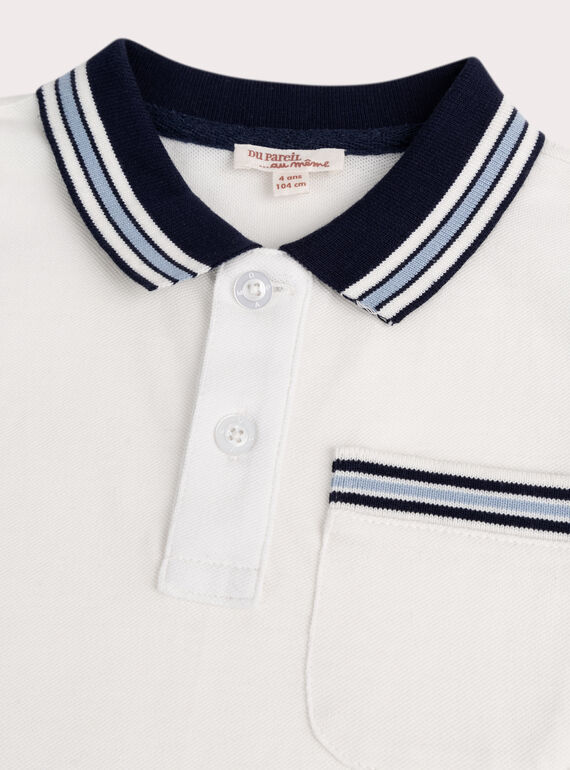 White POLO SHIRT WOMAPOL / 25S90261POL000