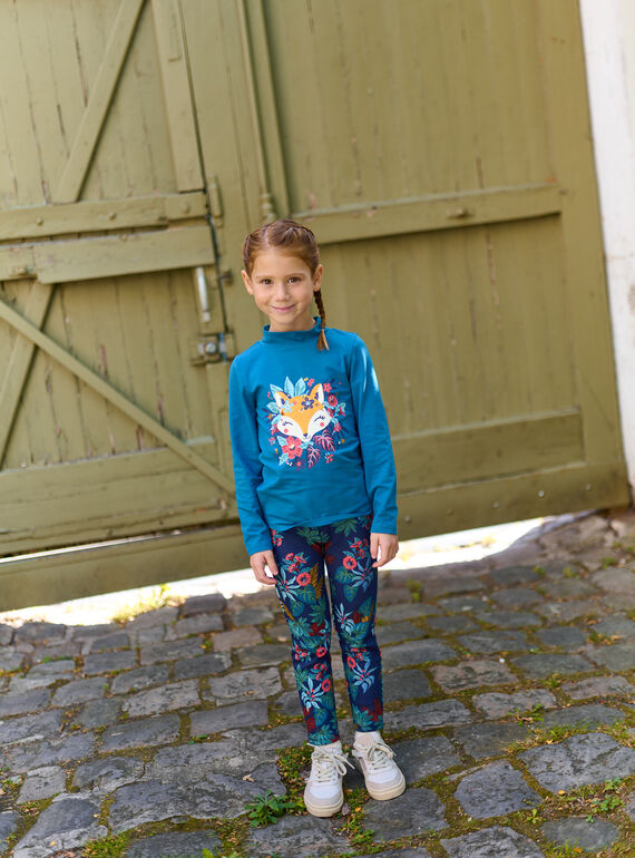 Tropical print pants PAMENPANT1 / 22W901U2PAN713