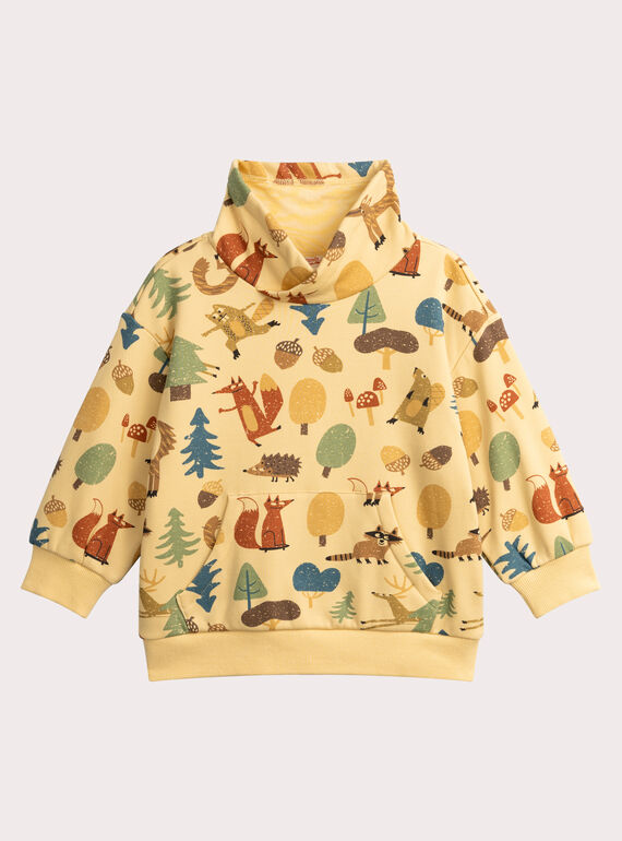 Light beige SWEAT SHIRT VOBASWE / 24W902Q1SWE808