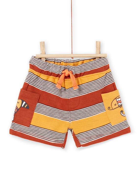 Baby Boy Stripe Bermuda Shorts LUTERBER1 / 21SG10V1BERF519