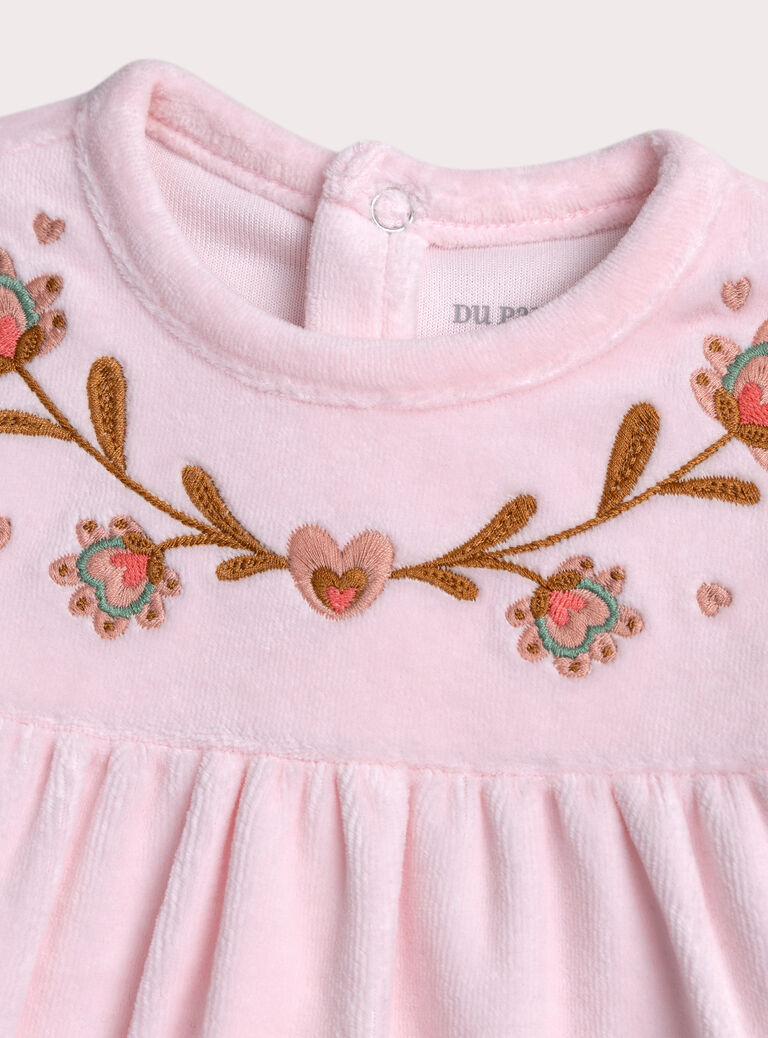 Pale rose BABYGROW XEFIGREROS / 25WH13B2GRE301