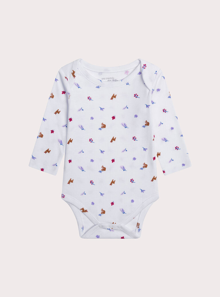 White UNDERWEAR BODY XEFIBODAUT / 25WH1344BDL000