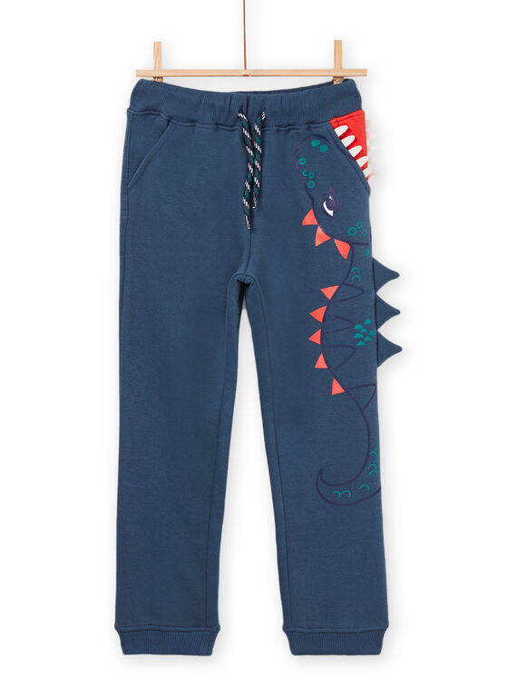 Sports trousers with dinosaur animation POPRIJOG2 / 22W902P2JGBC225