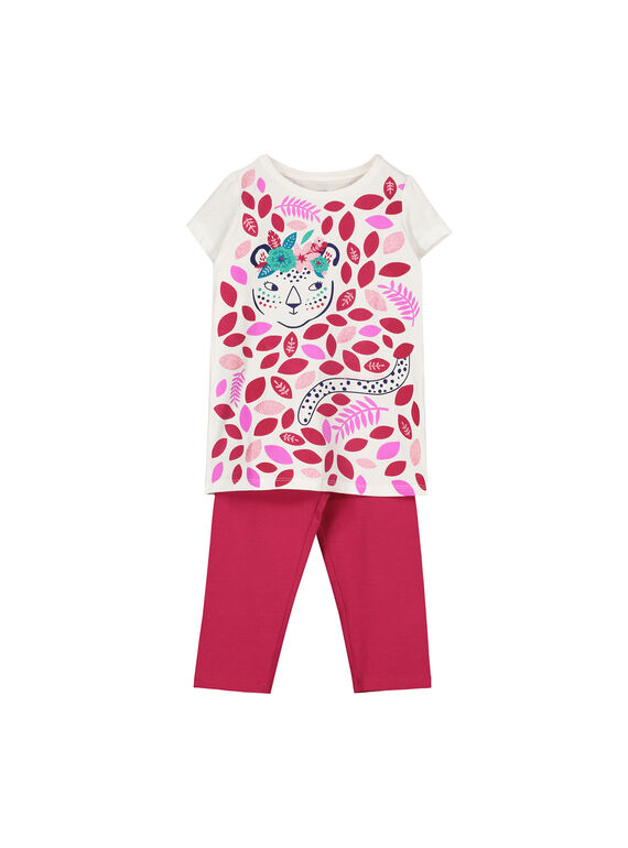 Girls' fancy pyjamas FEFAPYJPAN / 19SH1195PYJ001