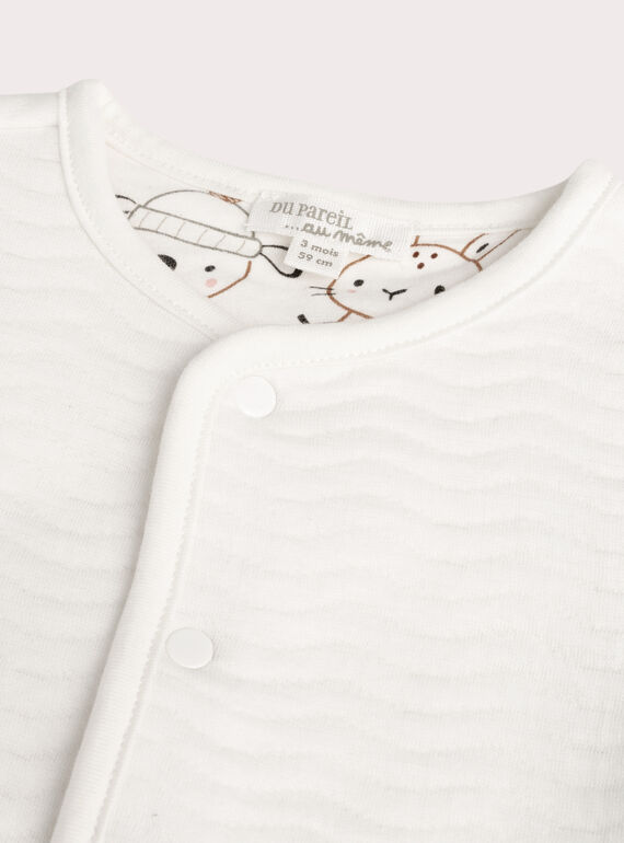 Off white KIDS CARDIGAN VOU2GIL / 24WF05D1GIL001