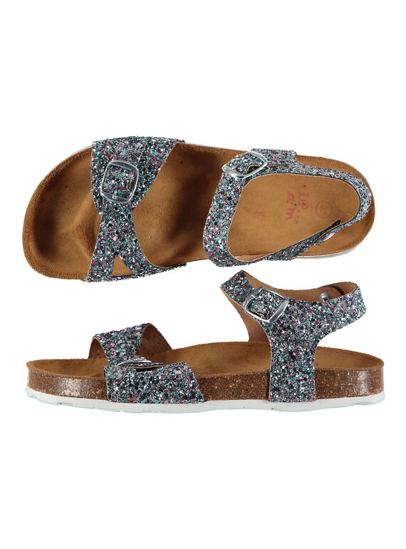 Girls? smart glitter sandals FFNULIGHT / 19SK35D8D0E956