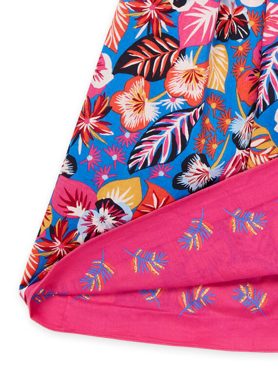 Reversible blue and pink dress RAJUNROB2 / 23S901U2ROBC209