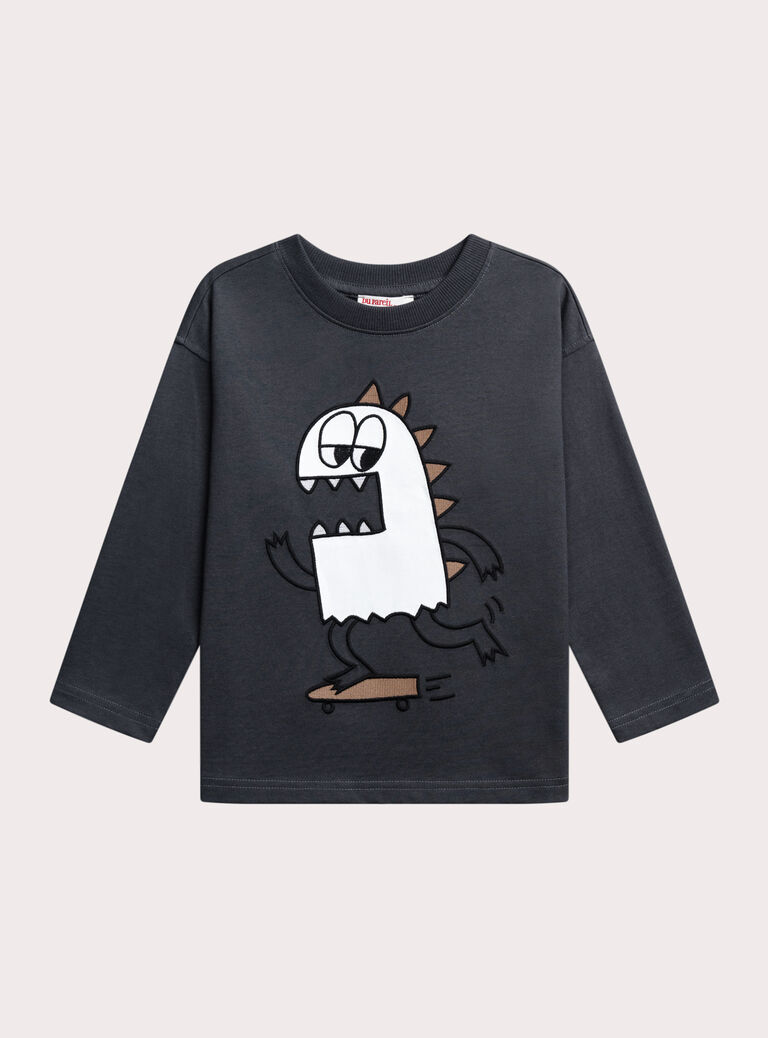 Grey TEE SHIRT LS XOROCTEE2 / 25W902S2TMLJ916