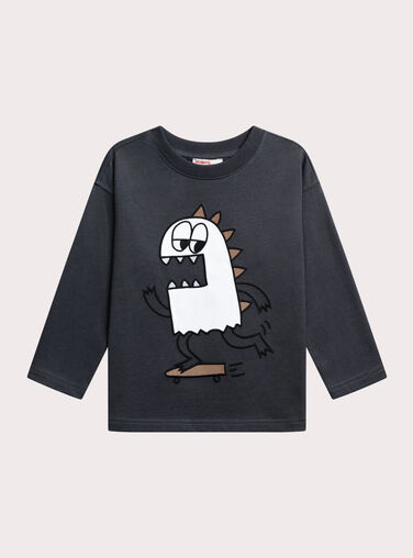 Grey TEE SHIRT LS XOROCTEE2 / 25W902S2TMLJ916