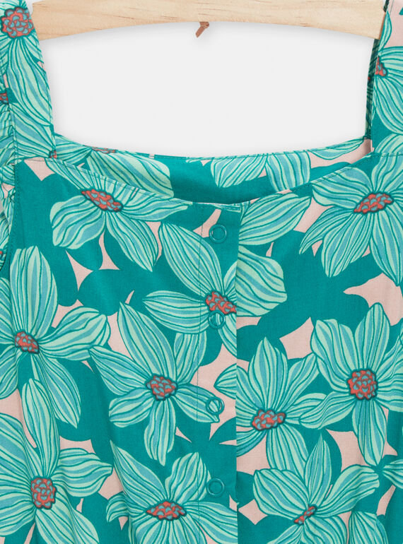 Pink SHORT DUNGAREES TACOCOMB / 24S901N1SACD329