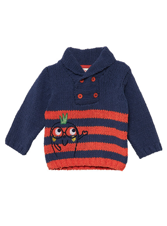 Blue Pullover JUVIPUL / 20SG10D1PULC225