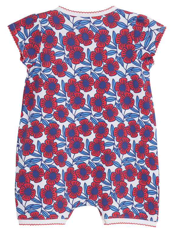 White ROMPER JEFIGREFLE2 / 20SH13U6GRE000