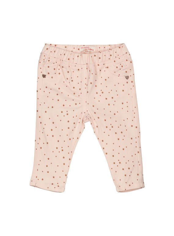 Baby girls' trousers FIJOPAN1 / 19SG0931PAN307