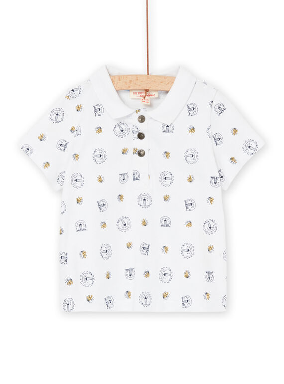Animal print polo shirt RUNEOPOL / 23SG10O1POL000