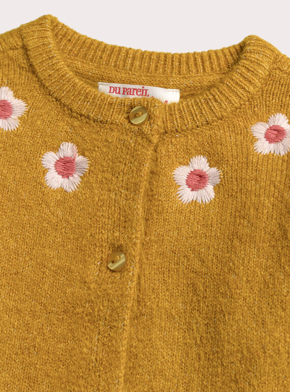 Yellow CARDIGAN XICOCAR2 / 25WG09O3CAR010