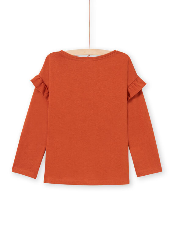 Baby Girl Caramel T-Shirt MACOMTEE3 / 21W901L2TML420