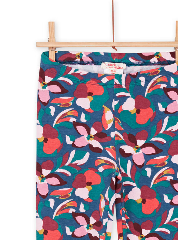 Floral print leggings PYAPRILEG / 22WI01P1CALC235