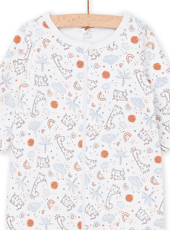 Sleep suit with fancy print ROU1GRE4 / 23SF0561GRE000