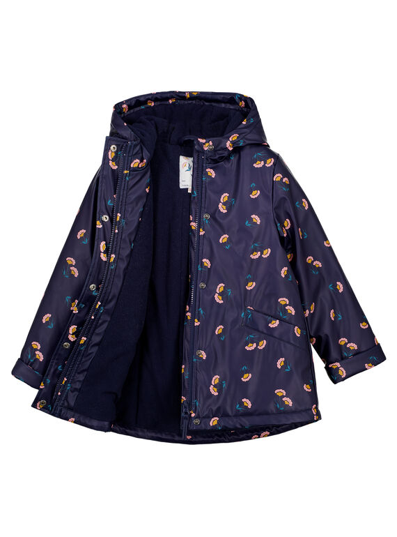 Navy Rain coat GAJAUIMPER / 19W90181IMP070