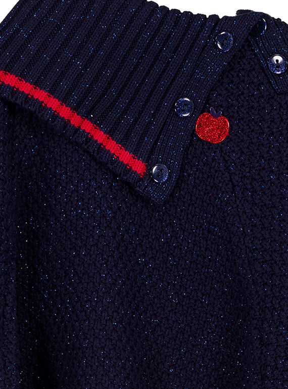 Navy Poncho GASANCAPE / 19W901C1PON070