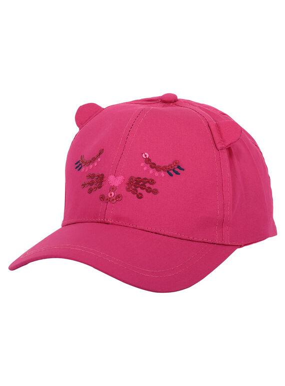 Girls' fancy cap FYABACAP / 19SI0161CHA304