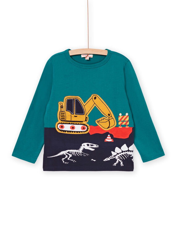 Long sleeve dinosaur t-shirt POPRITEE5 / 22W902P5TML060