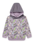 Skateboard and plaid hoodie POKASWE / 22W902L1SWE320