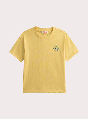 Yellow TEE SHIRT SS WOJOTIBRO3 / 25S902L3TMCB104