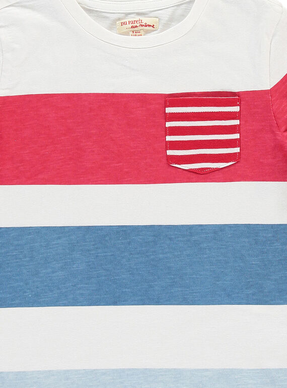 Boys' short-sleeved T-shirt FOTOTI1 / 19S902L1TMC000