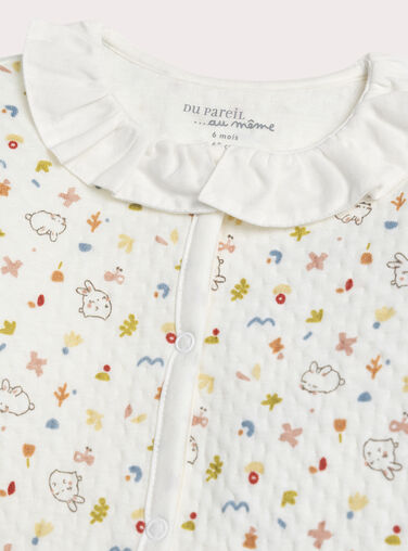 White BABYGROW XOU1GRE1 / 25WF0351GRE000