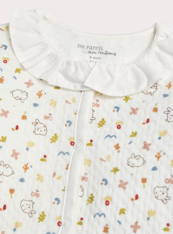 White BABYGROW XOU1GRE1 / 25WF0351GRE000