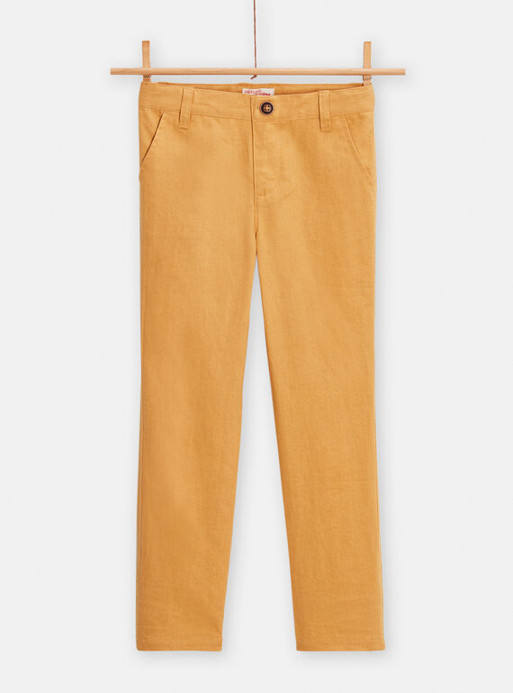 Boy's yellow pants TOJAPAN / 24S90211PANB117