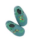 Baby boys' leather slippers DNGDINO / 18WK47W3D3SG614