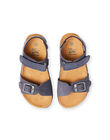 Baby boy navy blue sandals LGNUBLEU / 21KK3656D0E070