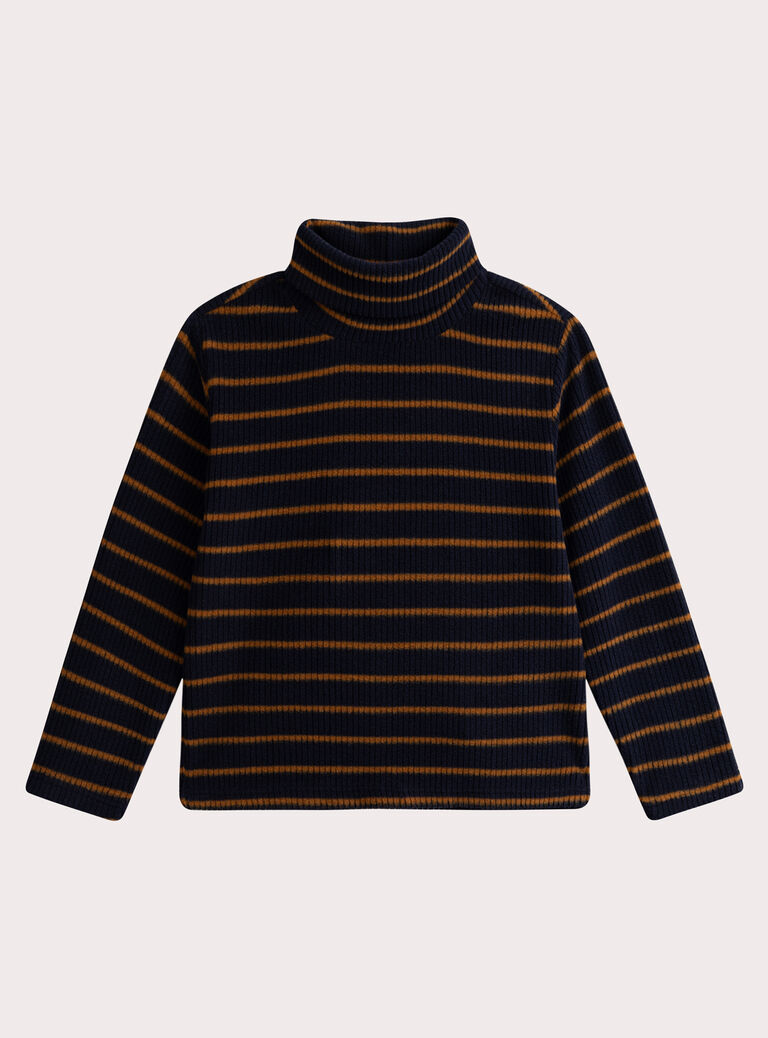 Navy TURTLE NECK VOJOSOUP1 / 24W902K1SPL705