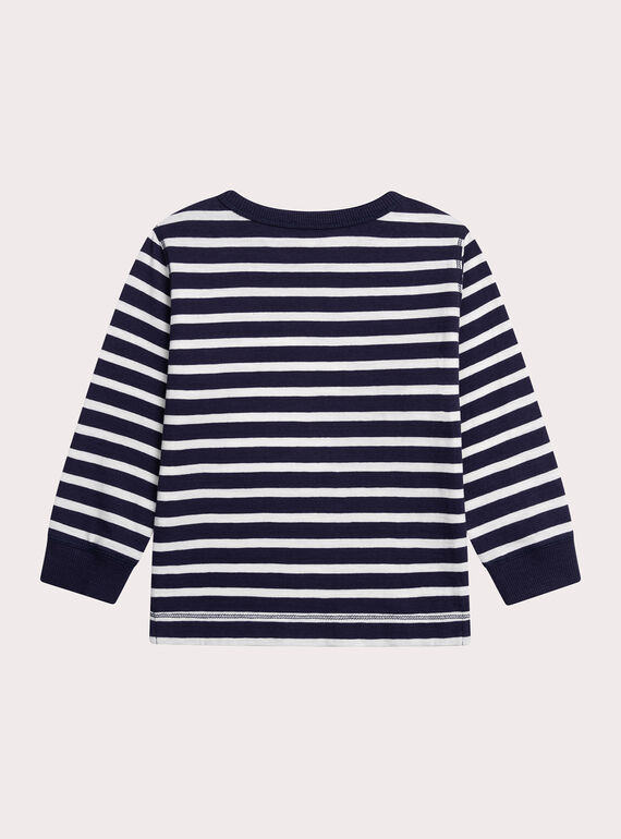 Navy TEE SHIRT LS XOJOTIRIB4 / 25W902F5TML705