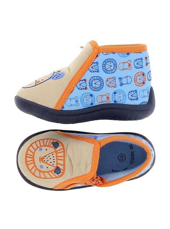 Baby boy's boot slippers CBGBOTZEBR / 18SK38X4D0A080