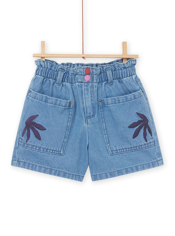Elastic waist denim shorts RANAUSHORT / 23S901N1SHOP274