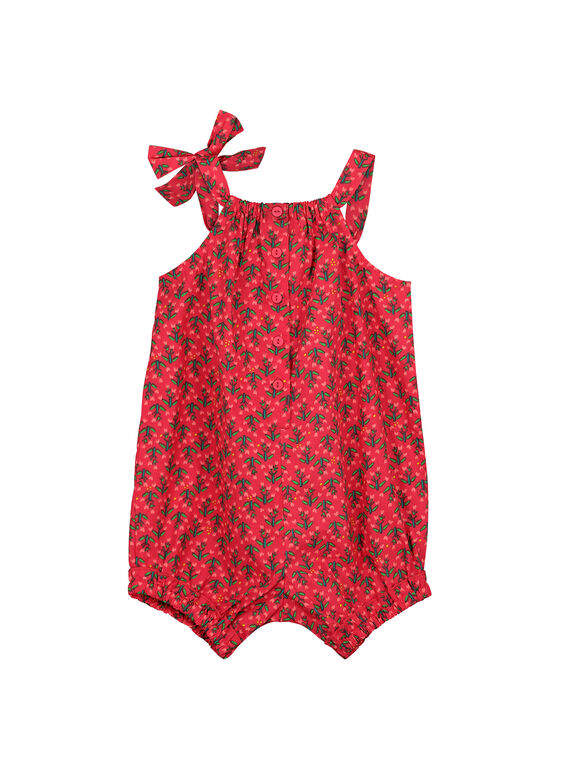 Baby girls' printed romper FIYEBAR / 19SG09M1BAR304