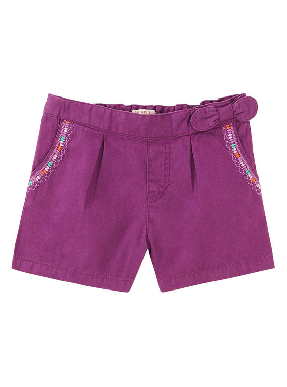 Purple Shorts JASAUSHORT2 / 20S901Q3SHOH708