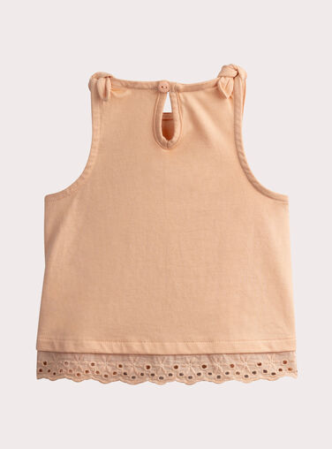 Peach TANK TOP WITADEB / 25SG09U1DEB413