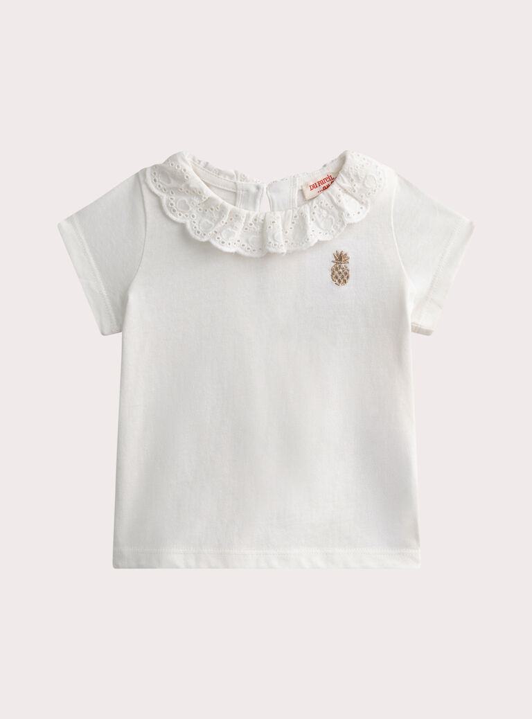 Off white BABY CARDIGAN WIBOBRA2 / 25SG09R2BRAA001