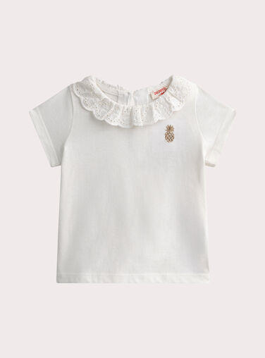 Off white BABY CARDIGAN WIBOBRA2 / 25SG09R2BRAA001