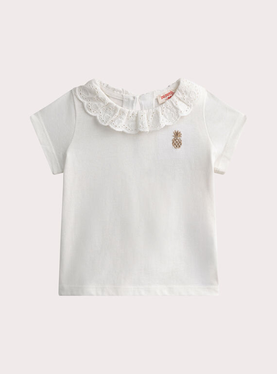 Off white BABY CARDIGAN WIBOBRA2 / 25SG09R2BRAA001